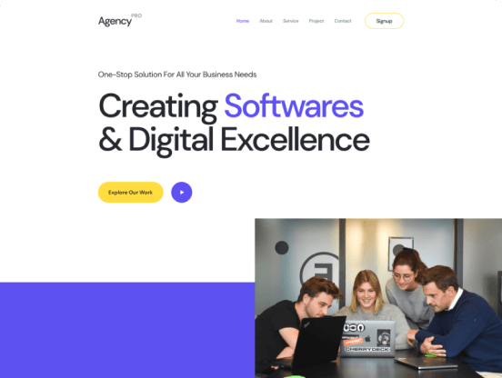 Webflow-Digital Marketing Theme