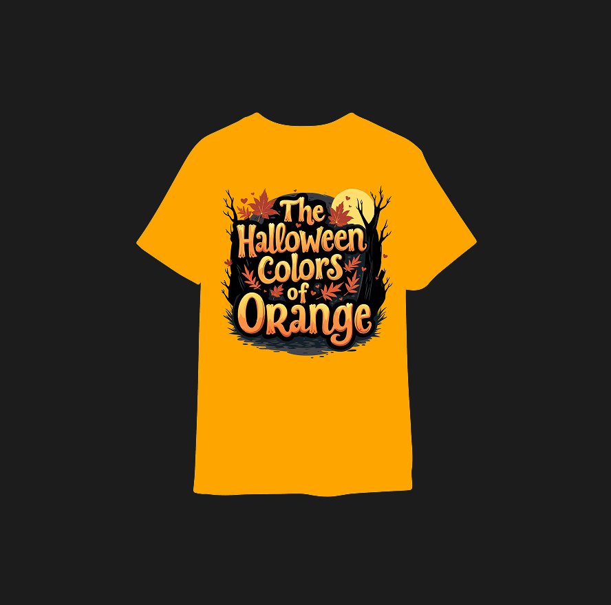 Halloween Orange T-Shirt