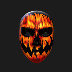 Horror Flame Mask