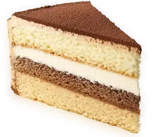 Classic Vanilla Cake Slice