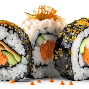 Golden Salmon Maki Roll