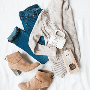 Classic Knit Sweater Set