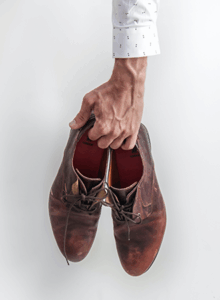 Vintage Leather Oxford Shoes