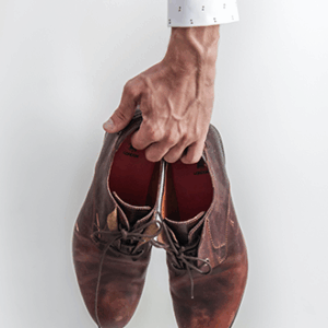 Vintage Leather Oxford Shoes