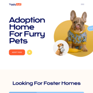TigglyPuff - Pet Adoption Theme