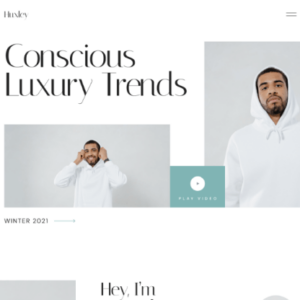 Huxley - Personal Portfolio Theme