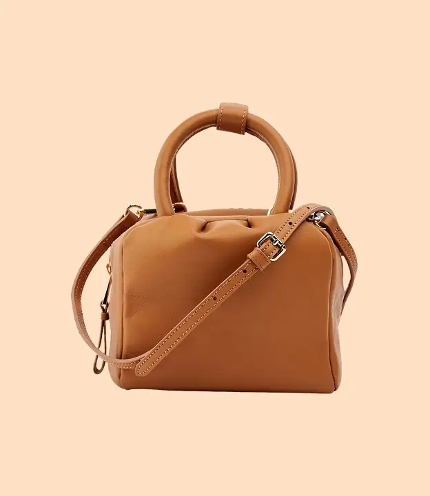 Brown Leather Handbag