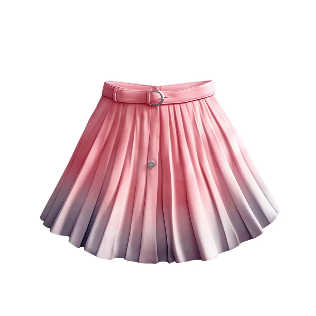 Pink Cotton Skirt
