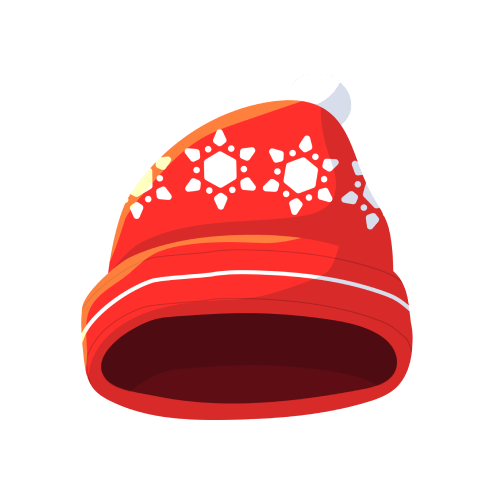 Colorful Christmas Hat